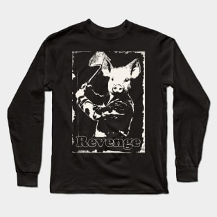 Revenge vegetarian, vegan Long Sleeve T-Shirt